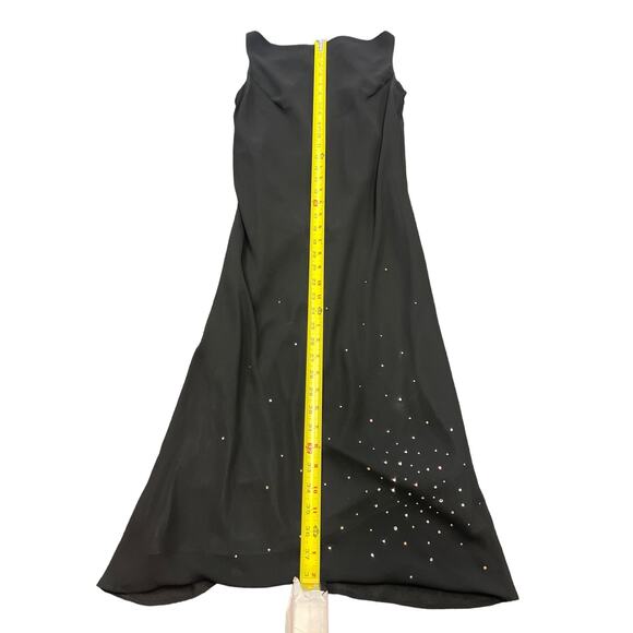 Coup De Chance Womens Black Sleeveless Boat Neck Knee Length A Line Dress Sz 38 - Picture 5 of 9